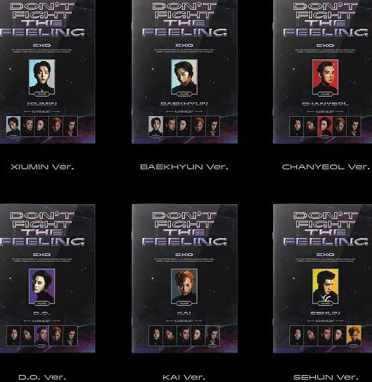 EXO  - Don't Fight The Feeling (CD) (M, M)