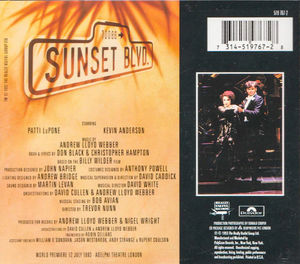 Andrew Lloyd Webber - Sunset Boulevard (World Premiere Recording) (CD) (NM or M-, VG+)
