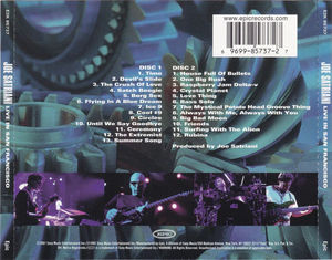 Joe Satriani - Live In San Francisco (CD) (NM or M-, VG+)