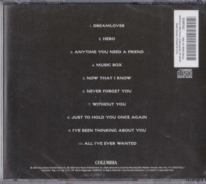 Mariah Carey - Music Box (CD) (NM or M-, VG+)