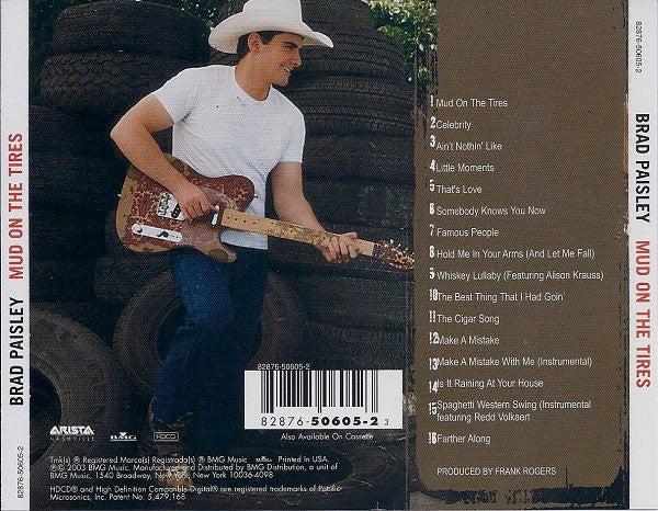 Brad Paisley - Mud On The Tires (CD) (VG+, VG+)