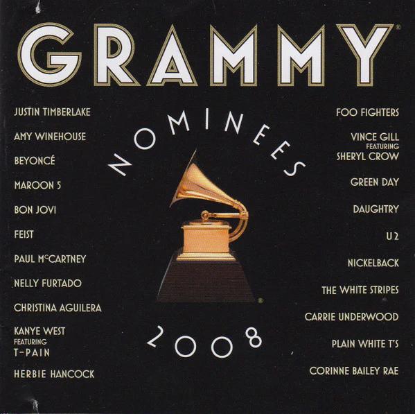 Various - 2008 Grammy Nominees (CD) (VG+, VG+)
