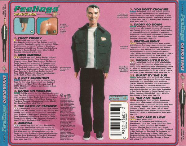 David Byrne - Feelings (CD) (NM or M-, VG+)