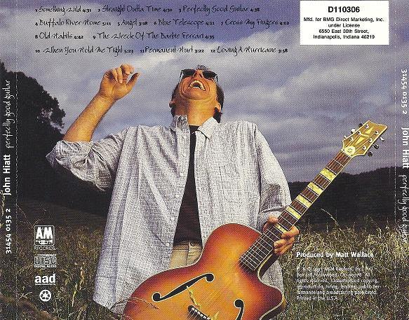 John Hiatt - Perfectly Good Guitar (CD) (NM or M-, VG+)