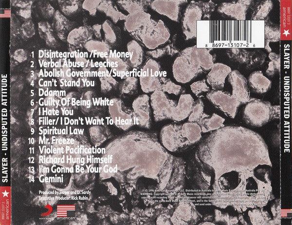Slayer - Undisputed Attitude (CD) (VG+, VG+)
