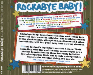 Marc Chait - Rockabye Baby! Lullaby Renditions Of U2 (CD) (NM or M-, VG+)