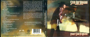 Stevie Ray Vaughan & Double Trouble - Couldn't Stand The Weather (CD) (NM or M-, VG+)