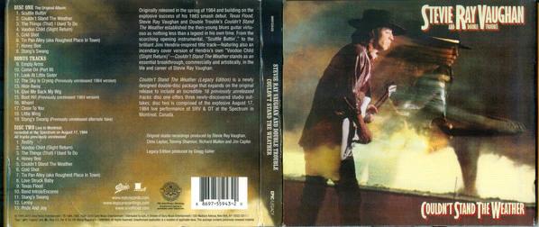 Stevie Ray Vaughan & Double Trouble - Couldn't Stand The Weather (CD) (NM or M-, VG+)