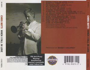 Chris Botti - When I Fall In Love (CD) (VG+, VG+)