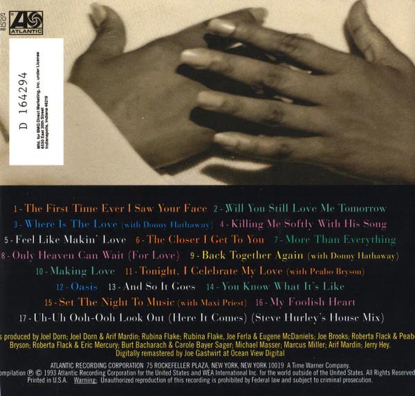 Roberta Flack - Softly With These Songs - The Best Of Roberta Flack (CD) (NM or M-, NM or M-)