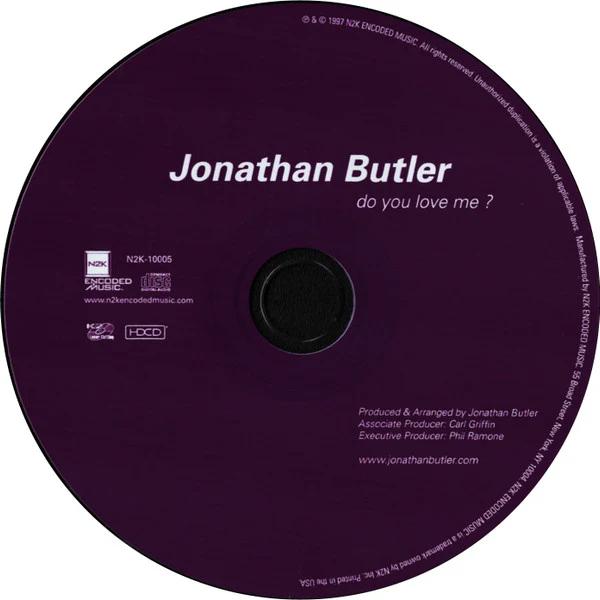 Jonathan Butler - Do You Love Me? (CD) (VG+, VG+)