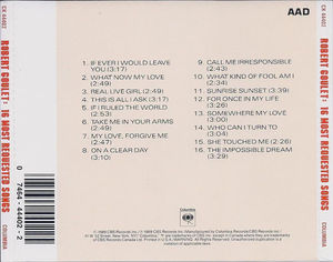 Robert Goulet - 16 Most Requested Songs (CD) (VG+, VG+)