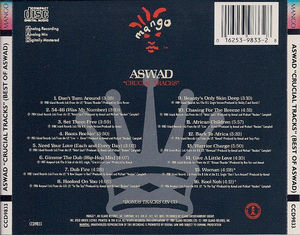 Aswad - Crucial Tracks (Best Of Aswad) (CD) (VG+, VG+)