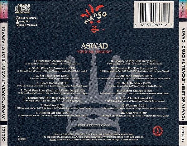 Aswad - Crucial Tracks (Best Of Aswad) (CD) (VG+, VG+)