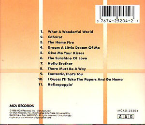 Louis Armstrong - What A Wonderful World (CD) (VG+, VG+)