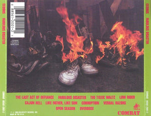 Exodus  - Fabulous Disaster (CD) (NM or M-, VG+)