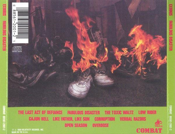 Exodus  - Fabulous Disaster (CD) (NM or M-, VG+)