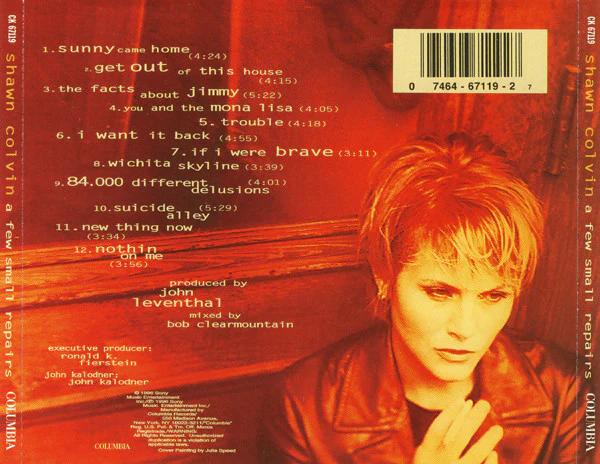 Shawn Colvin - A Few Small Repairs (CD) (VG, VG+)