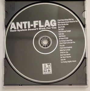 Anti-Flag - Their System Doesn't Work For You (CD) (VG+, VG+)