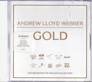 Andrew Lloyd Webber - Gold - The Definitive Hit Singles Collection (CD) (NM or M-, VG+)