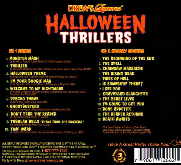The Hit Crew - Halloween Thrillers (CD) (VG+, VG+)