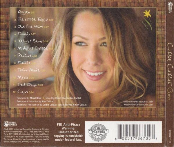 Colbie Caillat - Coco (CD) (VG+, VG+)