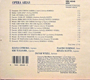 Various - Opera Arias (CD) (NM or M-, NM or M-)