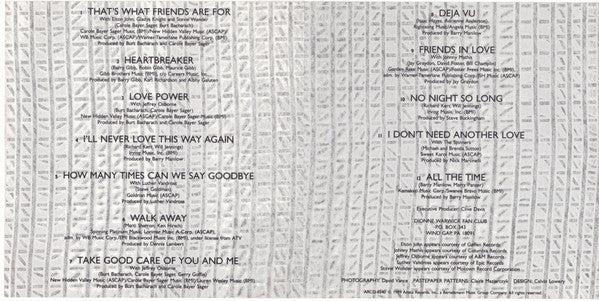 Dionne Warwick - Greatest Hits 1979-1990 (CD) (VG+, VG+)