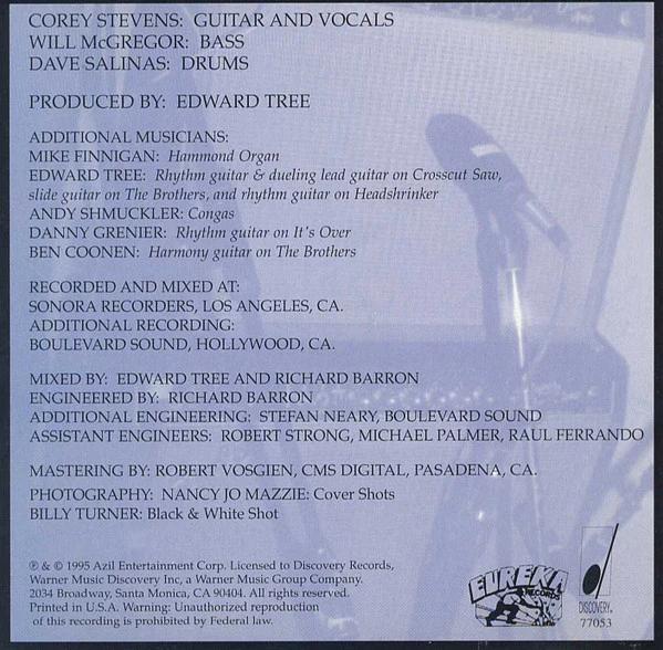 Corey Stevens - Blue Drops Of Rain (CD) (NM or M-, VG+)