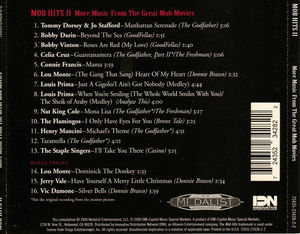 Various - Mob Hits II: More Music From The Great Mob Movies (CD) (VG+, VG+)