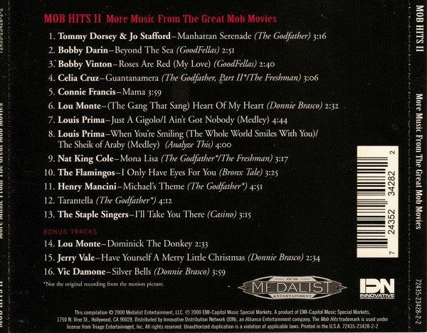 Various - Mob Hits II: More Music From The Great Mob Movies (CD) (VG+, VG+)