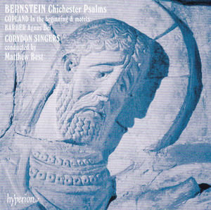 Leonard Bernstein, Aaron Copland, Samuel Barber, Corydon Singers Conducted By Matthew Best  - Bernstein: Chichester Psalms / Copland: In The Beginning & Three Motets / Barber: Agnus Dei (CD) (VG+, VG+)