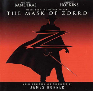 James Horner - The Mask Of Zorro (Music From The Motion Picture) (CD) (NM or M-, VG+)