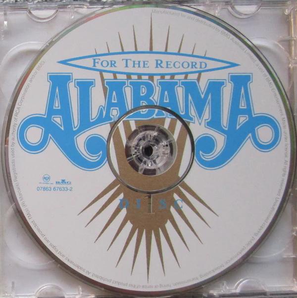 Alabama - For The Record (CD) (VG+, VG+)