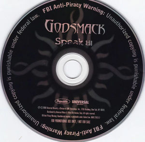 Godsmack - Speak (CD) (NM or M-, NM or M-)