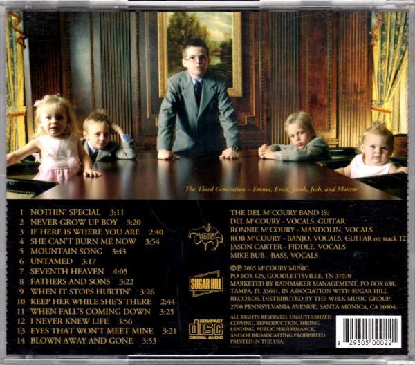 The Del McCoury Band - The Company We Keep (CD) (VG+, VG+)