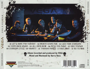 Vega  - Only Human (CD) (VG, VG)