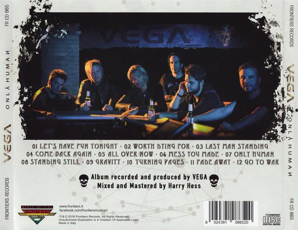 Vega  - Only Human (CD) (VG, VG)
