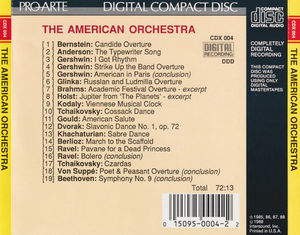 Various - The American Orchestra (CD) (NM or M-, NM or M-)