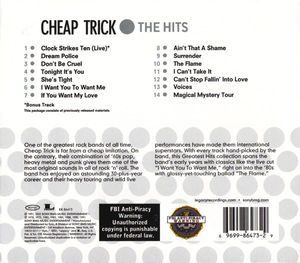 Cheap Trick - The Greatest Hits (CD) (NM or M-, VG+)