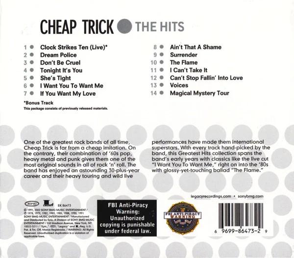 Cheap Trick - The Greatest Hits (CD) (NM or M-, VG+)