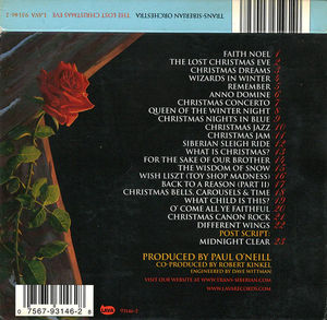 Trans-Siberian Orchestra - The Lost Christmas Eve (CD) (NM or M-, VG+)