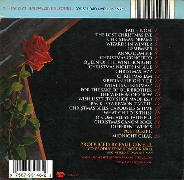 Trans-Siberian Orchestra - The Lost Christmas Eve (CD) (NM or M-, VG+)