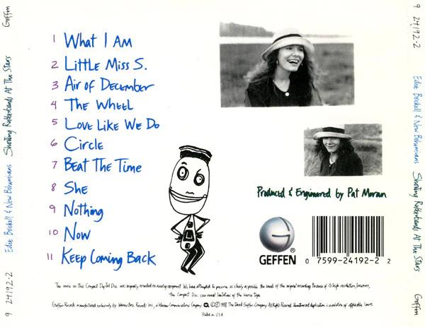 Edie Brickell & New Bohemians - Shooting Rubberbands At The Stars (CD) (NM or M-, VG+)
