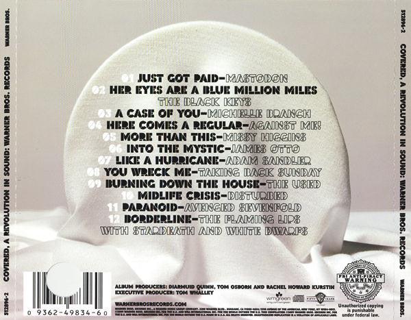 Various - Covered, A Revolution In Sound: Warner Bros. Records (CD) (NM or M-, VG+)