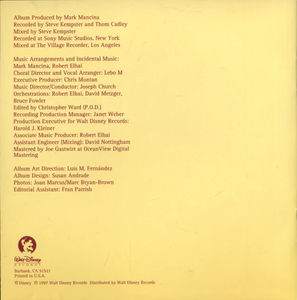 Various - The Lion King - Original Broadway Cast Recording (CD) (NM or M-, VG+)