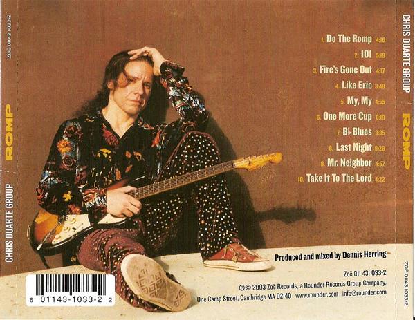 Chris Duarte Group - Romp (CD) (NM or M-, VG+)
