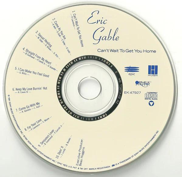 Eric Gable - Can't Wait To Get You Home (CD) (NM or M-, VG+)
