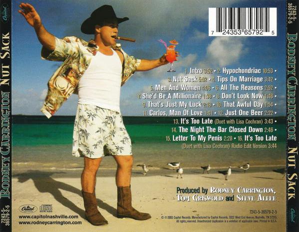 Rodney Carrington - Nut Sack (CD) (VG, VG+)