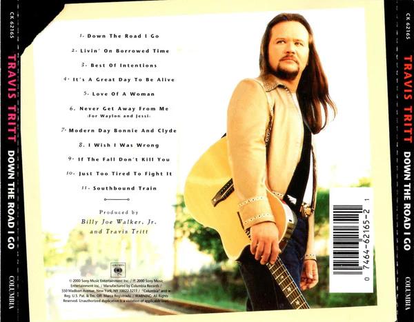 Travis Tritt - Down The Road I Go (CD) (NM or M-, VG+)